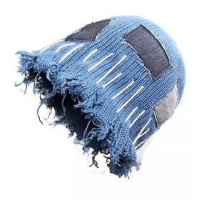 Gorros Personalizados de Invierno, Tejidos, con Logotipo Bordado, de Acrílico/Lana Suave, Unisex, Cálidos, Estilo Desgastado - Product Image 3