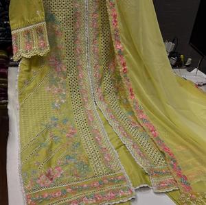 Vêtements indiens et pakistanais de haute qualité pour femmes, ensemble 3 pièces, shalwar kameez, dernières tendances, vêtements de mode, robes de mariage - Product Image 6