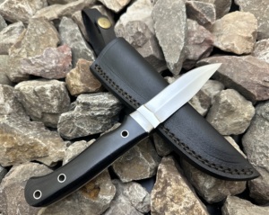 Couteau de camping professionnel avec manche robuste pour la chasse, la pêche et le bushcraft, couteau utilitaire à lame fixe pour l'extérieur - Product Image 3