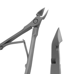 STAHLMANN PRO. Coupe-cuticules professionnel personnalisé en acier inoxydable, finition mate, lame tranchante, ouverture large, durable et portable - Product Image 4