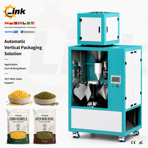 Máquina Envasadora de Bolsas con Boquilla para Granos de Arroz, Frijoles, Azúcar, Acero Inoxidable, Multifunción, Pesaje Automático, Llenado y Sellado - Product Image 1