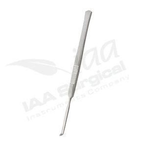 Instrumentos Quirúrgicos IAA Personalizados, Elevador de Septum Mckenty, Hoja Curva Afilada de 5 mm de Ancho, 14 cm, Acero Alemán, Ortodoncia - Product Image 4