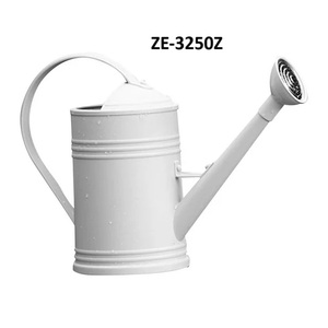 Arrosoir décoratif en métal haut de gamme, fait main, design artisanal, écologique, pour la maison et le jardin, 0,5 gallon, finition peinte - Product Image 1