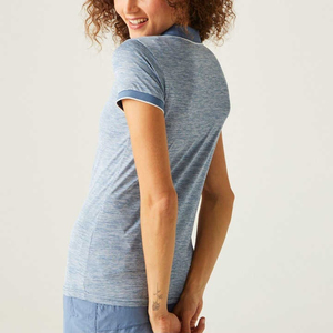 Polo pour femme 100% coton, vente directe d'usine, logo personnalisé imprimé et brodé, polo pour femme - Product Image 3