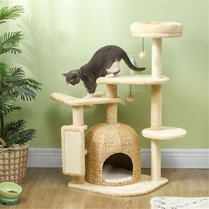 Tiragraffi in Legno per Gatti: Divertimento per la Caccia e l'Arrampicata del Tuo Amico Felino - Product Image 1