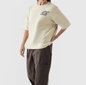 เสื้อยืดโอเวอร์ไซส์ผู้ชายลายอนิเมะซาสึเกะ แฟชั่นฤดูร้อน ทรงหลวม ผ้าเนื้อหนา คุณภาพสูง สไตล์ลำลอง ยูนิเซ็กส์ แบบ 3 มิติ - Product Image 3