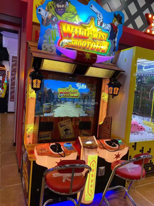 Wild West Gun Shooting Arcade <b>Machine</b> 2 Players Coin Operated <b>Amusement</b> Equipment Ace Acrylic Hardware Pistol Video Kids Game - Product Image 4