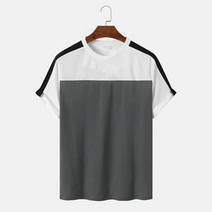 Camiseta Casual de Cuello Redondo Extra Grande para Hombre, de Alta Calidad, Secado Rápido, Ligera, con Diseño Estampado, Color Liso, Ropa para Hombre Adulto - Product Image 1