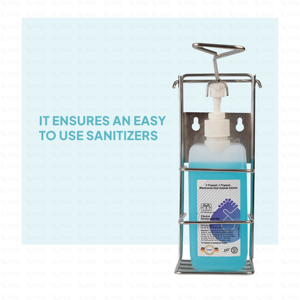 Dispensador de Desinfectante de Manos para Montar en la Pared, Soporte de Acero Inoxidable, Líquido Antibacterial sin Agua - Product Image 4