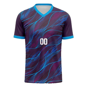 เสื้อฟุตบอลผ้าเจอร์ซีย์แห้งเร็วผ้านุ่มใส่สบาย - Product Image 5