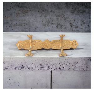 Soporte de pared para llaves de latón hecho a mano al por mayor con 2 ganchos a precio aceptable - Product Image 6