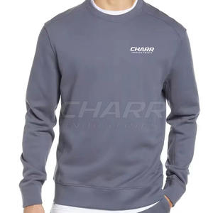 Sweat-shirts en molleton de coton mélangé pour homme de haute qualité - Couleur et logo personnalisés, respirant, séchage rapide - Product Image 2