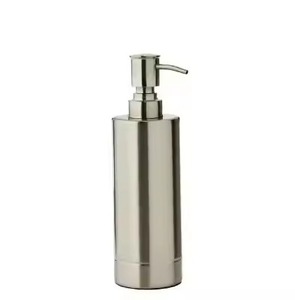 Clean Look Metal Soap <b>Dispenser</b> Bottle Durable Pump Refillable Liquid Soap <b>Dispenser</b> Bathroom - Product Image 2