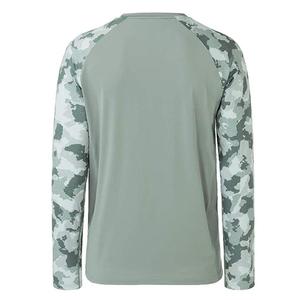 Camisetas de Pesca para Hombre, Impermeables, UPF50+, de Fibra de Bambú, Transpirables, de Secado Rápido, Elásticas, con Protección UV, Estampadas - Product Image 5