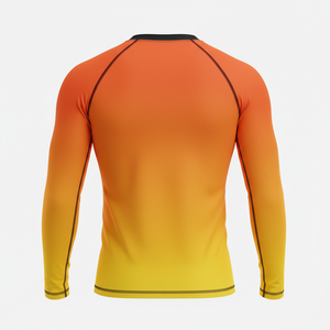 Maillot de compression unisexe à manches longues pour la compétition, idéal pour le BJJ, le MMA, le Jiu-Jitsu, le grappling et l'entraînement sans kimono – Vêtement de sport - Product Image 2