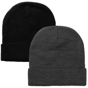 Wholesale Rib Knit Beanie <b>Hat</b> <b>Winter</b> Cap Unisex Soft Warm Stretch Plain Skull Cap Custom Logo Supplier <b>Hat</b> - Product Image 1