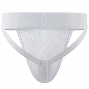 Protège-entrejambe de boxe respirant 2026 classique pour homme, en poly-coton avec pochette et taille élastiquée - Product Image 2