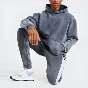 Sudadera con Capucha de Forro Polar para Hombre, Manga Larga, Estilo Vintage, Personalizable con Logotipo, Venta al Por Mayor - Product Image 3