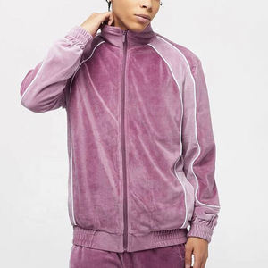 Collection exclusive de survêtements en velours pour hommes, vêtements de sport d'hiver sur mesure, vente en gros, production en vrac ODM - Product Image 3