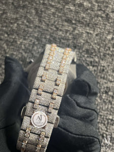 Montre pour homme AARVA sertie de diamants en moissanite, style hip-hop, chronographe de luxe - Product Image 2