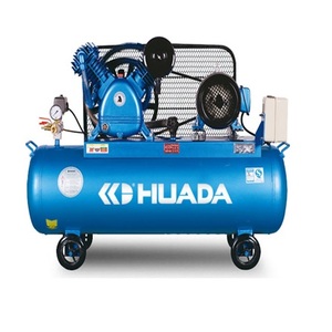 Nouveau compresseur d'air à piston 5 CV, stationnaire, lubrifié à l'huile, haute pression, refroidi par air, avec composants essentiels du moteur à roulement. - Product Image 1