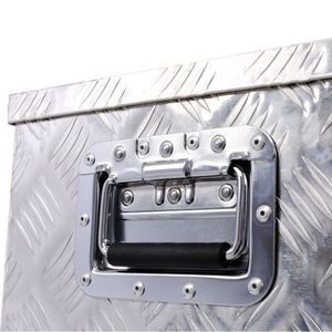 Cassetta Portautensili in Alluminio Resistente da 30 Pollici per Cassone del Camion e Rimorchio, Organizzatore per Pickup, Contenitore Sottoscocca per RV - Product Image 5