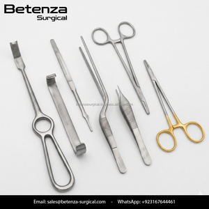 Ensemble d'instruments de réduction mammaire 21 pièces, outils chirurgicaux allemands en acier inoxydable doré pour la chirurgie mammaire - Product Image 4