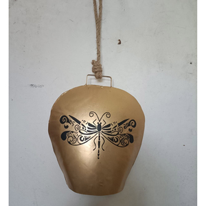 Vintage Antique Copper Metal <b>Heart</b> Ornament Vintage Embossed <b>Hanging</b> Tin Decoration for Christmas Tree Farmhouse Decor - Product Image 4