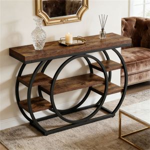 Consolle Principale con Tavolino da Divano e Espositore Decorativo - Categoria Prodotti: Consolle - Product Image 4