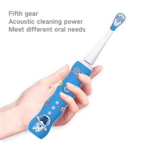 Kit de soins dentaires de luxe pour enfants, design convivial pour les tout-petits, amélioreur de sourire sain, <span class=keywords><strong>brosse</strong></span> à dents sonique pour tout-petits - Product Image 4