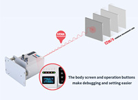 Capteur de distance laser optique 80m PHR-080200 DC9-32V pour entrepôt - Protocole CANOpen/TCP/UDP - Garantie 2 ans - Leuze