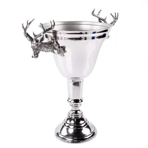 Soporte para Cubitera de Acero Inoxidable, Diseño Moderno con Patrón de Frutas, Capacidad de 3L, Enfriador de Bebidas para Fiestas, Elegante y Resistente al Óxido - Product Image 2