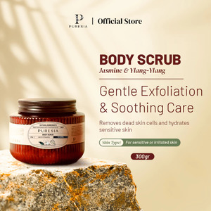 Gommage corporel Puresia Jasmin Ylang-Ylang 300gr Exfoliation douce pour une routine de soin de la peau Peau lisse et éclatante OEM/ODM - Product Image 1
