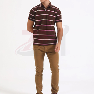 เสื้อโปโลชายคุณภาพสูง ผ้าฝ้าย 100% สำหรับใส่เล่นกีฬา แขนสั้น ระบายอากาศได้ดี สไตล์ลำลอง รับสกรีนโลโก้ มีไซส์ใหญ่ - Product Image 4