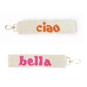 Lujoso Colgante para Bolso Hecho a Mano con Bordado de Cuentas y Borla, Personalizable con Cuentas de Semilla, Diseños de Colgantes para Bolso con Bordado de Cuentas - Product Image 6