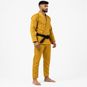 Traje de BJJ duradero hecho con tela transpirable, de secado rápido y cómodo, flexible para el entrenamiento diario de artes marciales. - Product Image 4