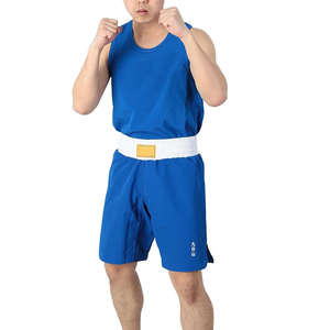 Uniforme Profesional de Boxeo para Entrenamiento y Combate, Conjunto de Chaleco y Pantalones Cortos de Muay Thai, Sublimado, Transpirable, de Nailon, Diseño Único, Ropa Deportiva - Product Image 2