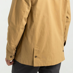 Veste en toile décontractée pour homme, hiver, logo sur le devant, séchage rapide, tissu écologique et durable, pour les voyages, les activités de plein air, les activités quotidiennes, personnalisable - Product Image 6
