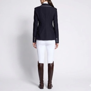 Chaqueta de equitación de alta calidad con ajuste regulable para mujer, ideal para montar al aire libre, doma clásica y espectáculos ecuestres, con cuello alto. - Product Image 6