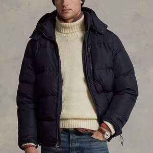 Meilleur prix, toutes les couleurs disponibles, veste d'hiver à capuche rembourrée coupe-vent pour homme, personnalisable, en toile de haute qualité - Product Image 3