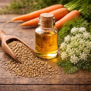 Huile Essentielle de Carotte 100% Pure (Graines) de Qualité Supérieure avec Parfum Frais pour Anti-Rides et Hydratation Profonde, Liquide 1Kg d'Inde - Product Image 4