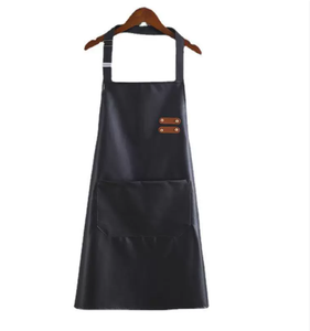 SALUBRIOUS SPORTS Heavy-Duty Leather Apron for Professional <b>BBQ</b> Cooking High Quality Customized Logo Unisex Cowhide Split - Product Image 1
