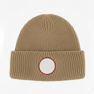 Bonnet côtelé de style américain classique, chaud pour l'hiver, en tricot uni, polyvalent, unisexe, avec logo personnalisé, bonnet de haute qualité - Product Image 1