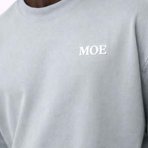 T-shirts Homme Oversize Personnalisés OEM avec Sérigraphie, Épaules Tombantes, 100% Coton Peigné, Logo Personnalisé, Fournisseur ODM Streetwear - Product Image 4