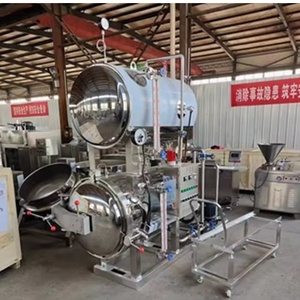 Esterilizador Industrial de Botellas de Vidrio para Altas Temperaturas, Autoclave para Pescado Enlatado - Product Image 2