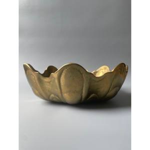 Hermosa tazóna de latón para servir, que convierte la comida ordinaria en una presentación real. - Product Image 6