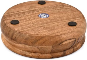 Bol de service jetable en bois rustique, bol à salade et fruits en bois naturel, vaisselle de cuisine artisanale pour la maison et la restauration - Product Image 3