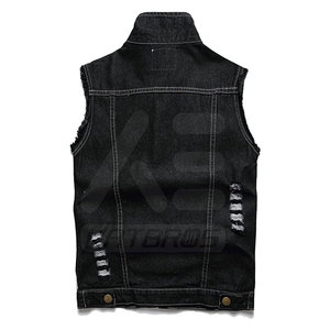Chaleco Vaquero de Invierno para Hombre, Estilo Casual y Moderno, 100% Algodón, Secado Rápido, Transpirable, Ecológico, Alta Calidad, Superventas - Product Image 2