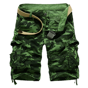 Nouveau design tendance 2026, shorts cargo pour hommes, shorts cargo décontractés élastiques pour hommes, logo personnalisé, shorts en coton, fabrication au Pakistan, OEM - Product Image 1