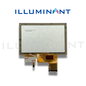 จอแสดงผล BOE Wide Temperature ขนาด 4.3 นิ้ว CTP 800x480 IPS TFT-LCD COG FPC แบบกำหนดเอง พร้อมไฟแบ็คไลท์ LED สีขาว 10 ดวง ความสว่าง 500cd/m2 - Product Image 2